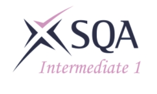 sqa intermediate 1 logo